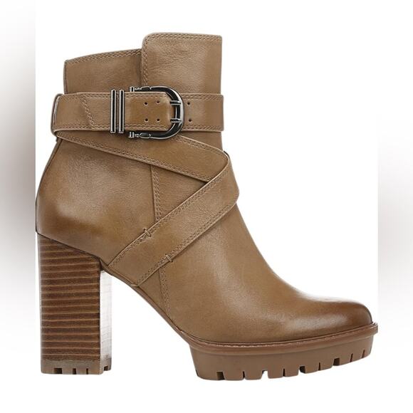 NWOT Naturalizer Women’s Lyra Ankle Beige Booties – Sz 9.5 - Picture 1 of 8